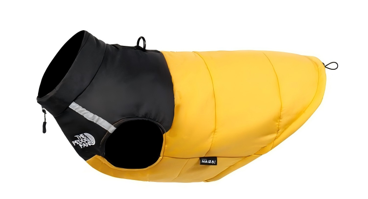 Black/Ginger Yellow Pet Warm Vests (HOP005)