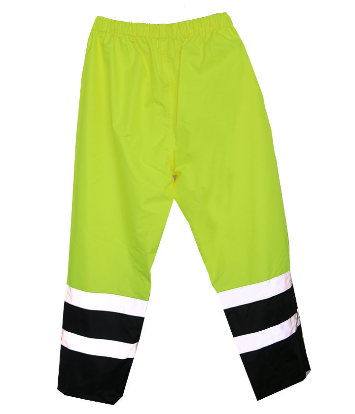 Lime/Black Rain Pants