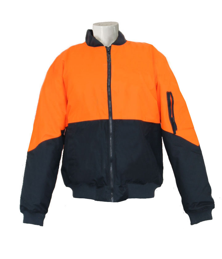 Hi Vis Orange/Navy Polit Jacket