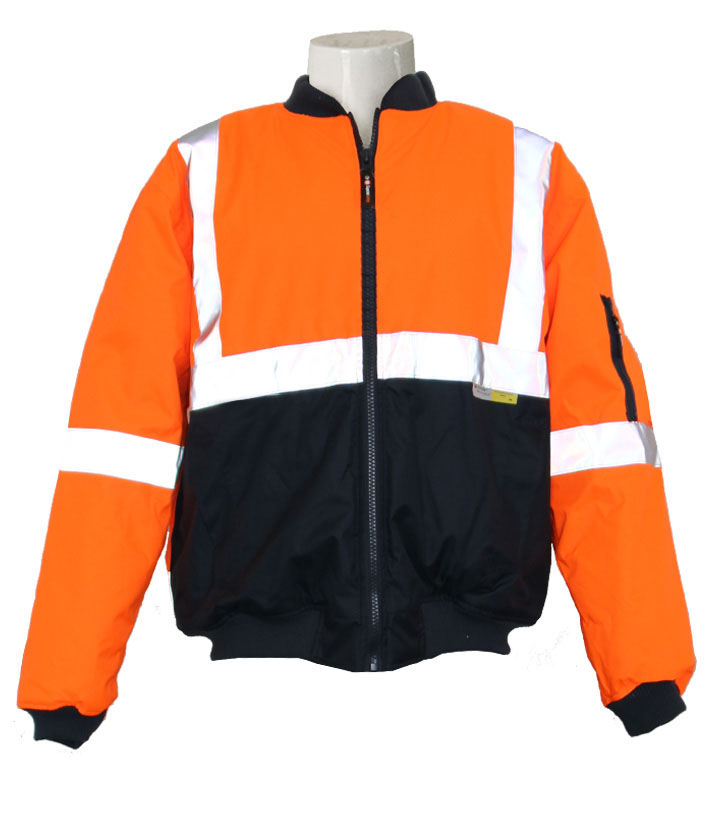 Hi Vis Orange/Navy Polit Jacket