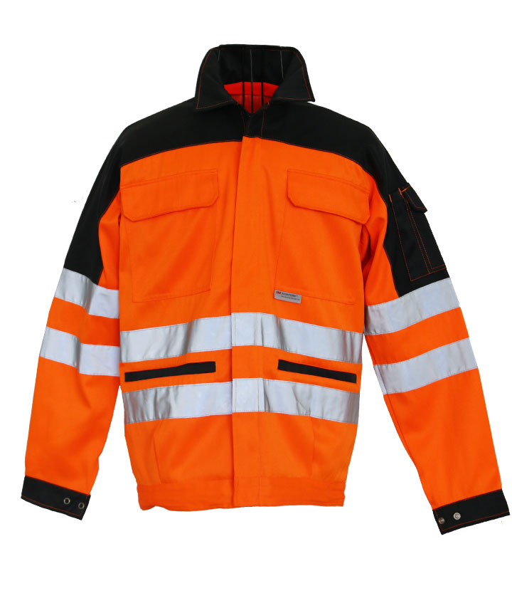 Hi Vis Orange/Navy Two Tone work Jacket