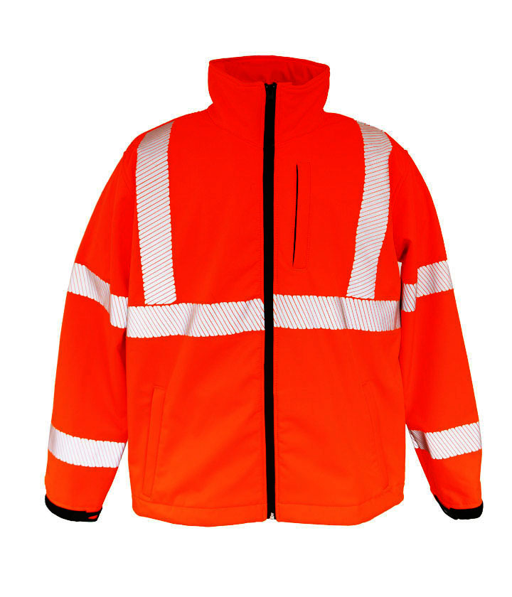 Hi Vis Orange Softshell Jacket