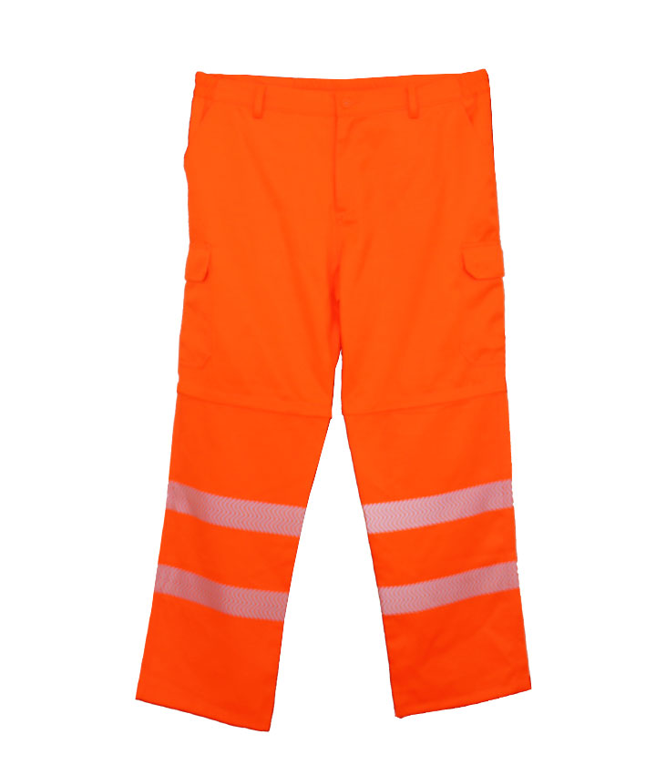 Hi Vis Orange Work Pants