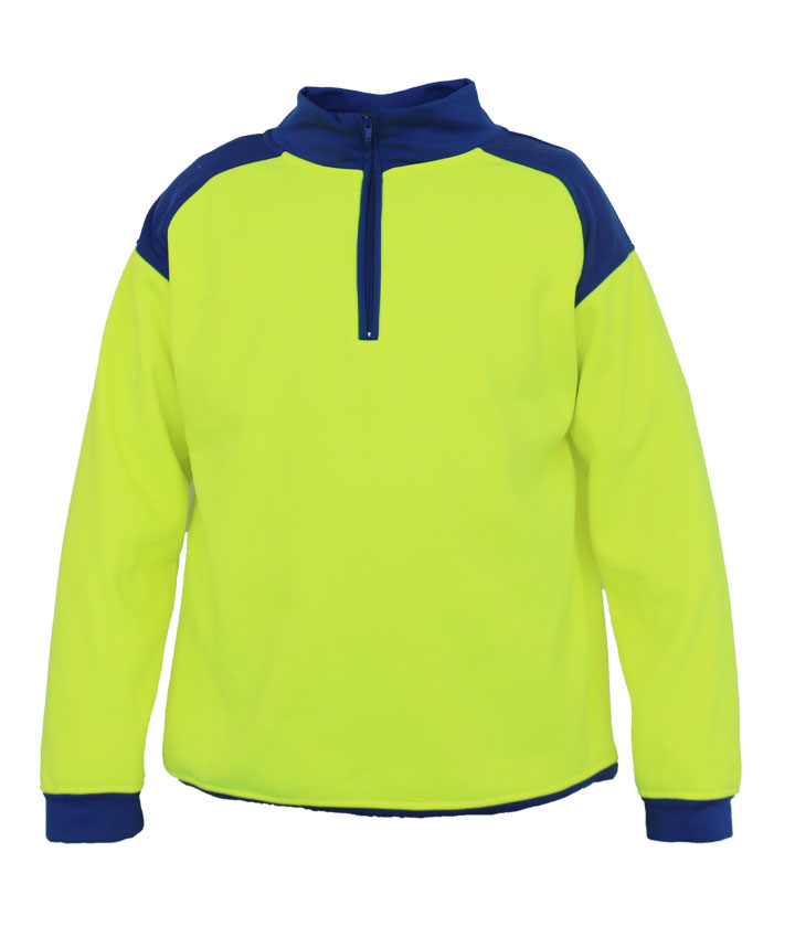 Hi Vis Yellow/Royal blue sweaters