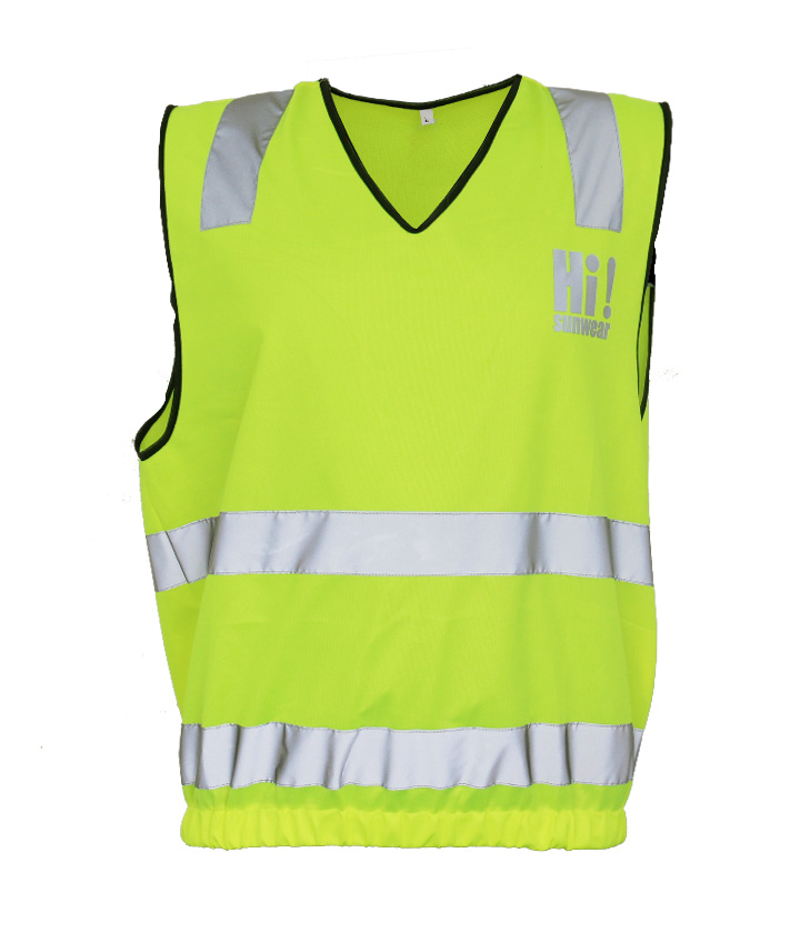 Hi Vis Yellow waistcoat