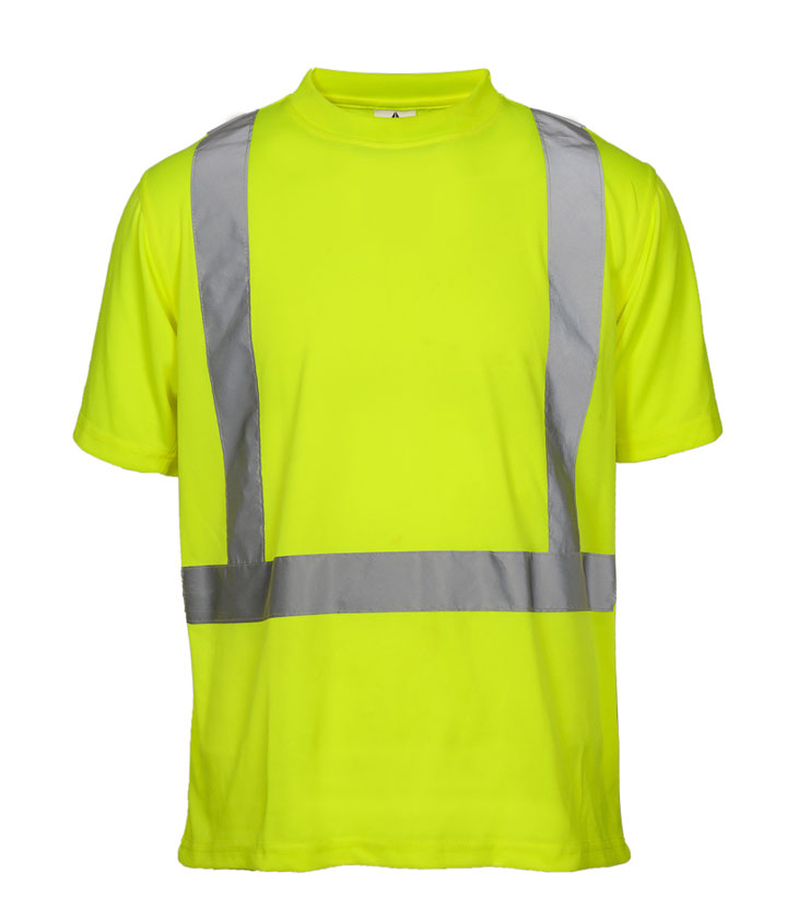Hi Vis Yellow short sleeve T-shirt