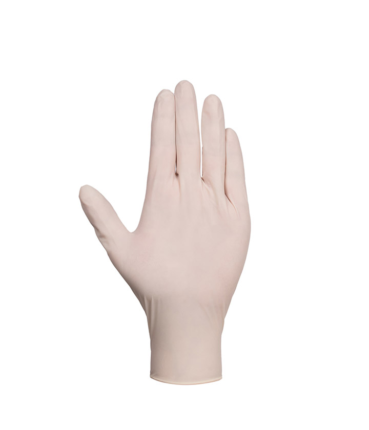 White Disposable Latex Powder-Free Examination CE Gloves