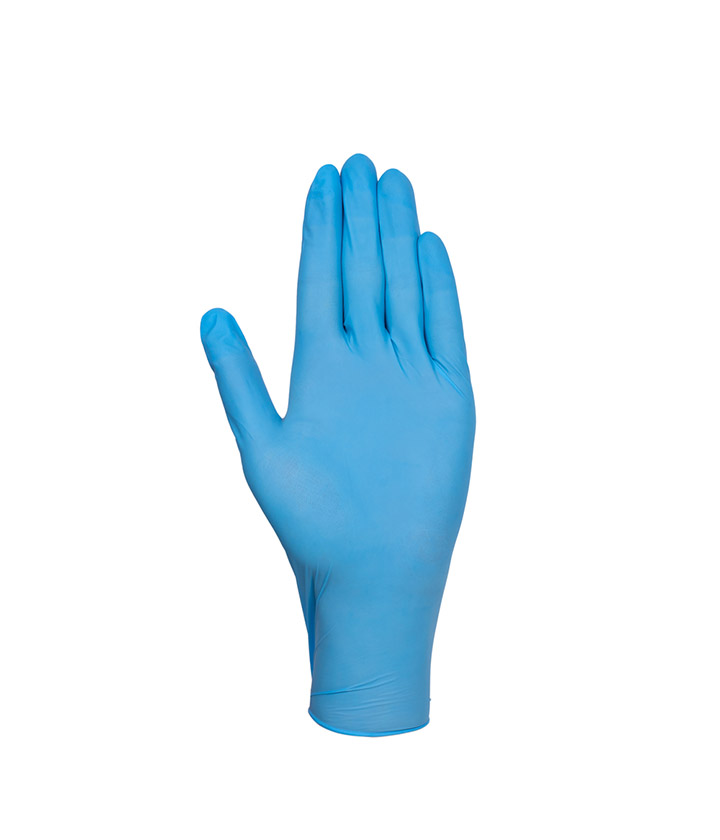 Blue Disposable Nitrile CE Gloves