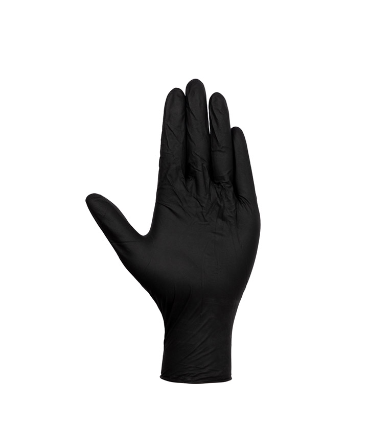Black Disposable Nitrile CE Gloves