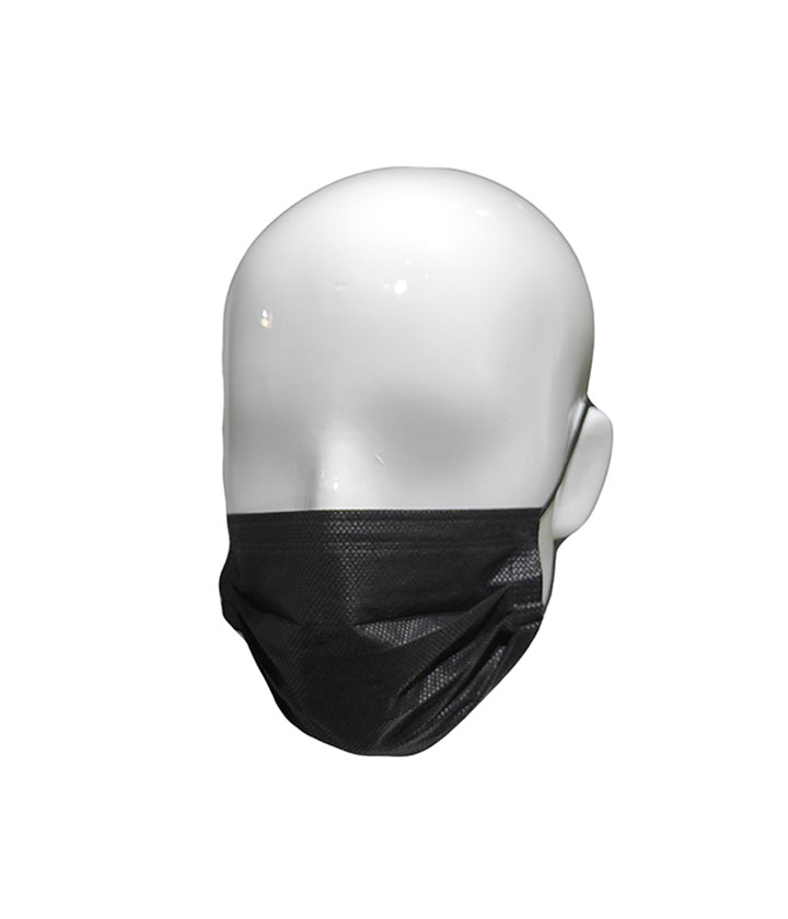 Black Disposable CE Medical Mask