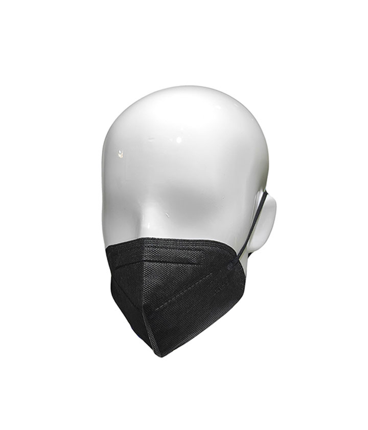 Black Disposable KN95 CE Mask