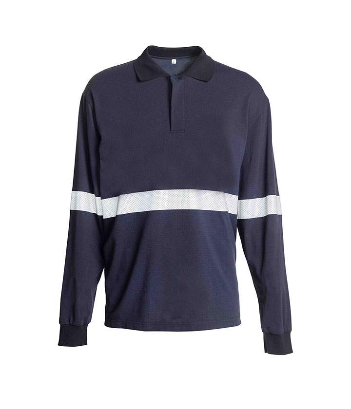 FR Long sleeve polo shirt