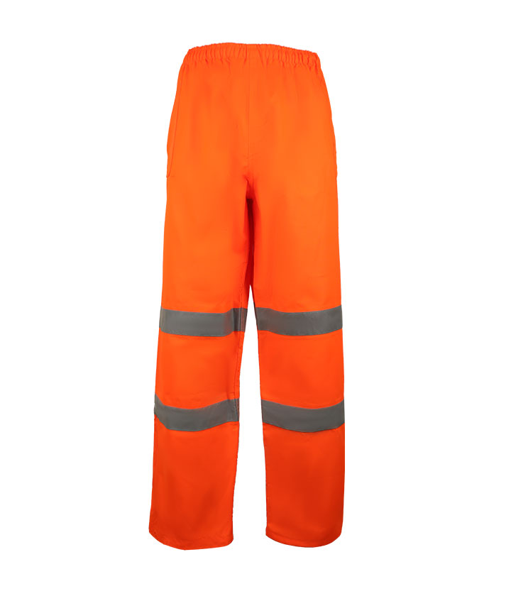 Hi Vis Orange Rain Trousers