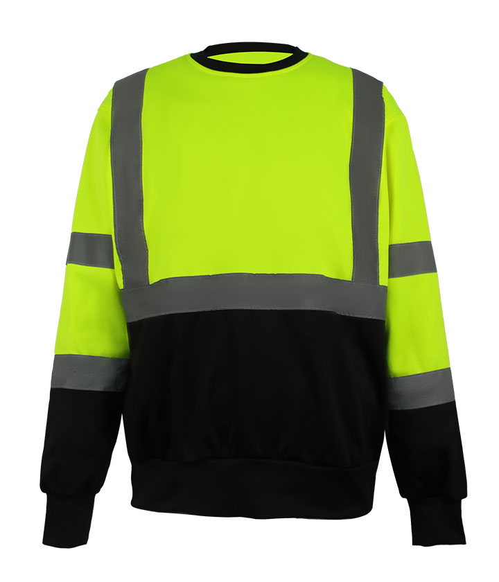 HiVis Yellow(Lime）/Black sweater