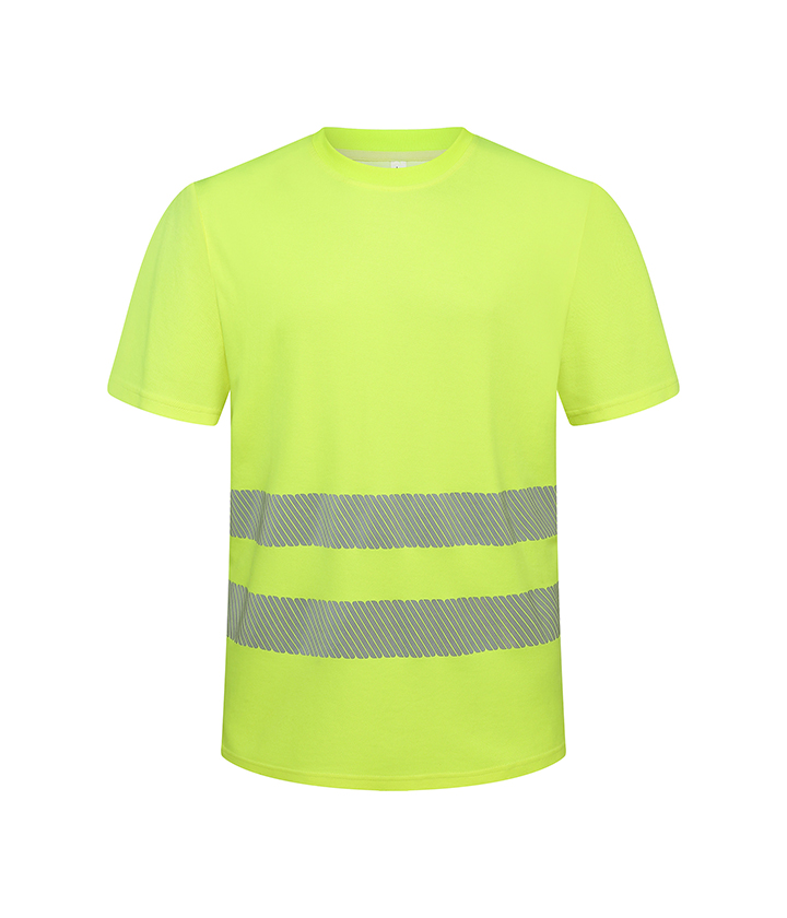 Hi Vis Yellow Short Sleeve T-Shirt