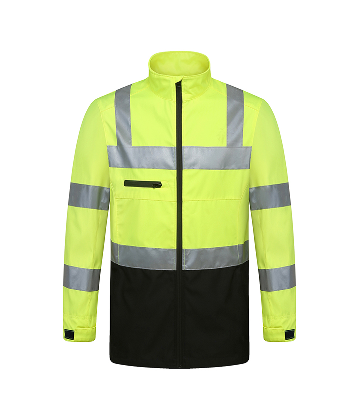 Hi Vis Yellow/Black Jacket