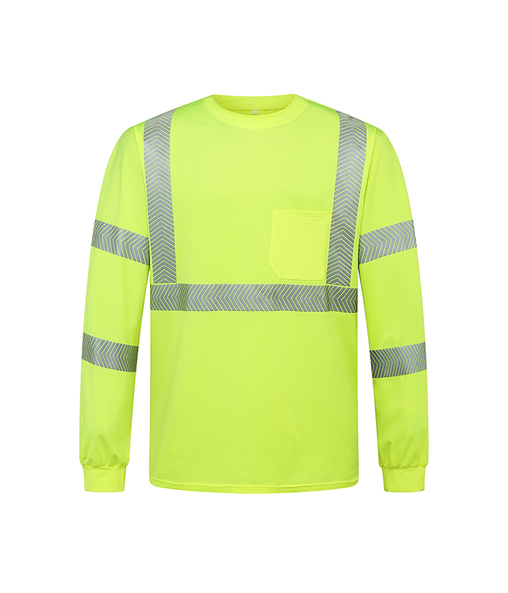 Hi Vis Yellow(Lime) Long Sleeve T-Shirt